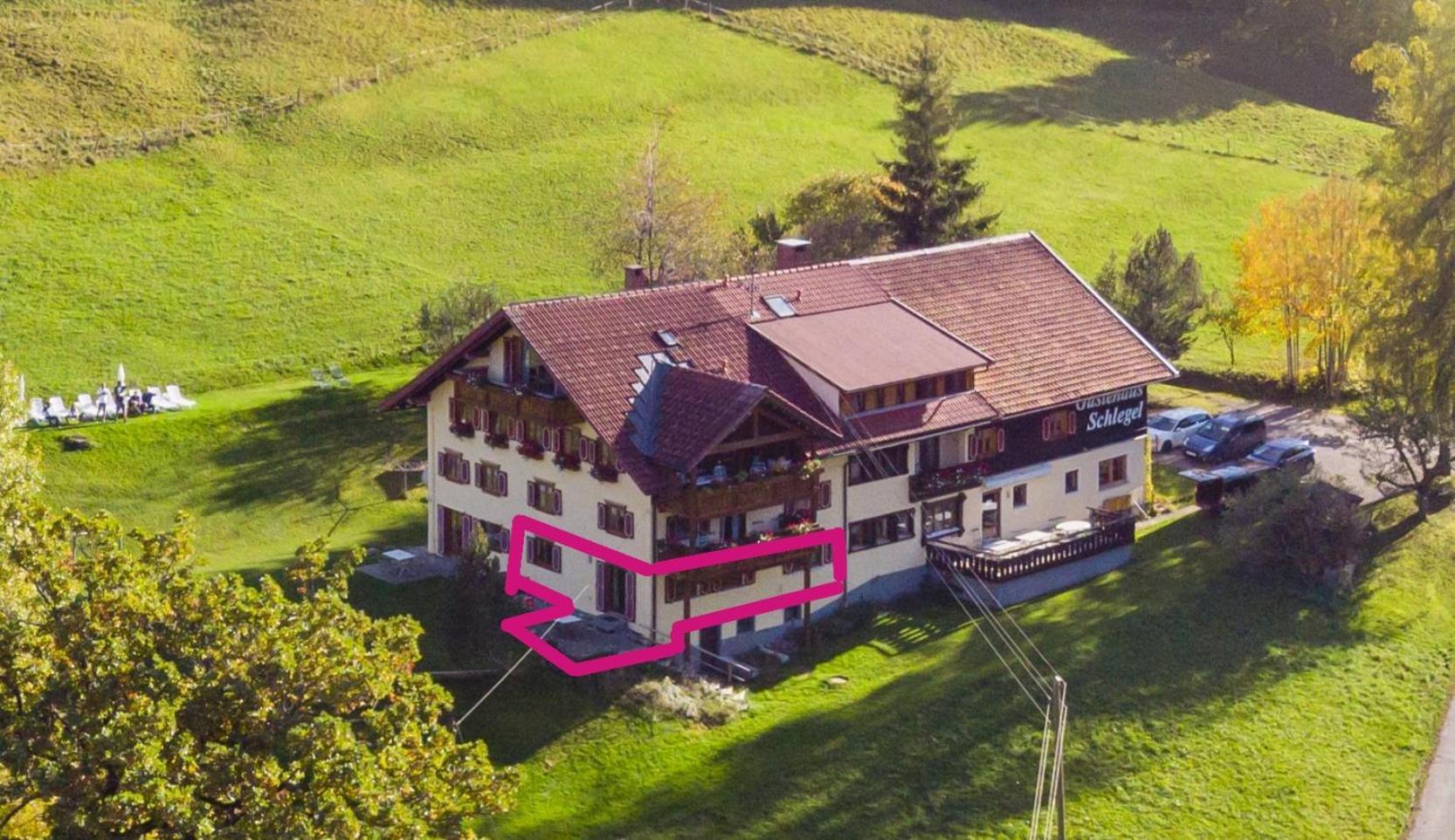 Gaestehaus Schlegel Gunzesried Esterno foto